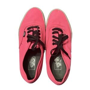 Vans Old Skool Women Size 10.5 Neon Hot Pink School Barbie Streetwear Skater Y2K